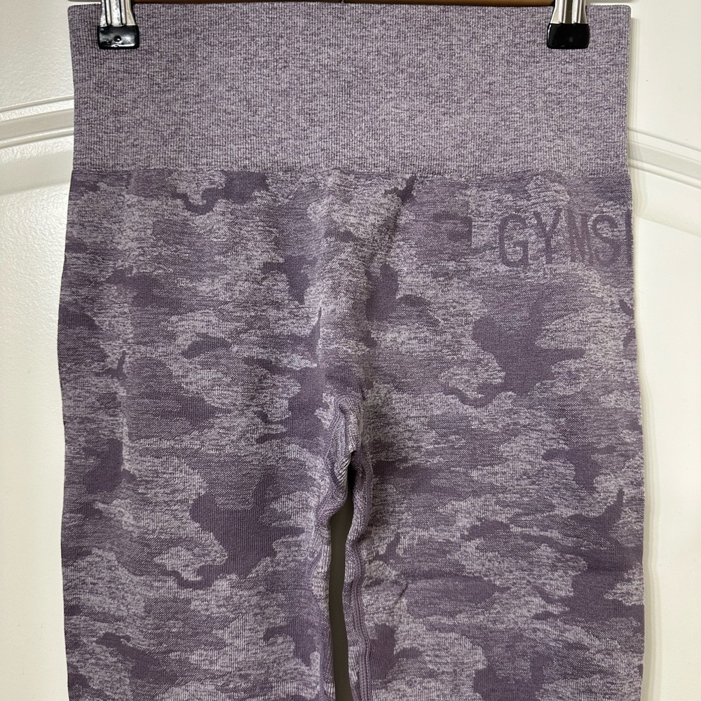 NWOT Gymshark Seamless Camo Leggings